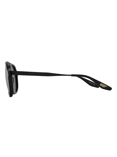 BARTON PERREIRA Men's Vedretta 55MM Aviator Sunglasses - Black | Thumbnail 3