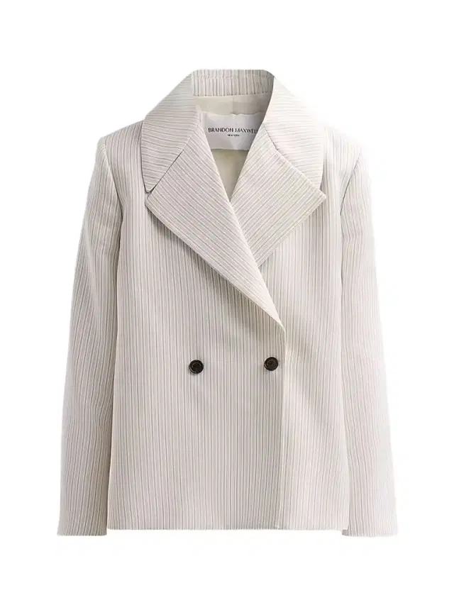 Brandon Maxwell Women's The Haven Trapeze-Fit Wool-Silk Blazer -  Navy