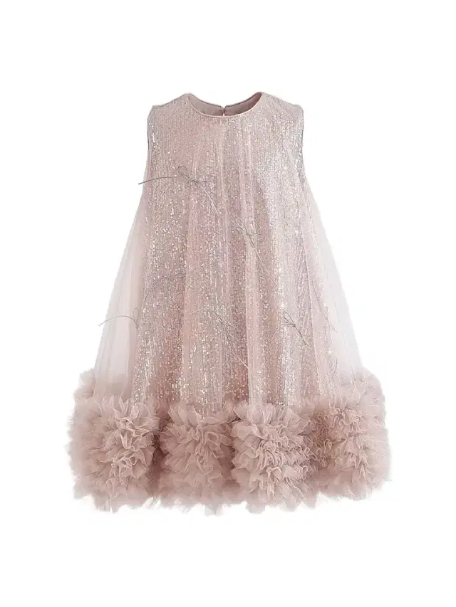 Tulleen Little Girl's & Girl's Evangeline Dress - Pink