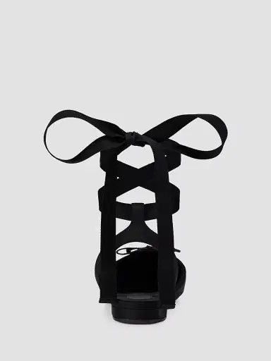 Christian Louboutin Women's Cassia Lace Up Flats | Thumbnail 3 Christian Louboutin Women's Cassia Lace Up Flats | Thumbnail 3