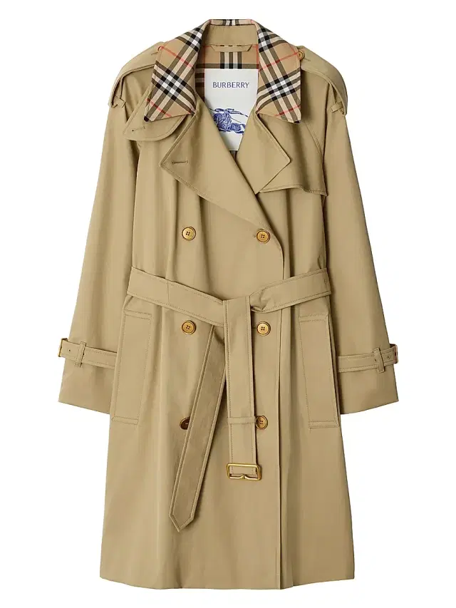 Burberry Women's Castleford Check Trench Coat - Hamper