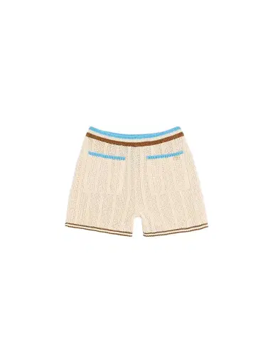 Valentino Garavani Women's Cotton Shorts - Birch - Size Large | Thumbnail 1
