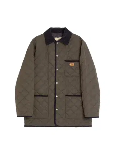 Valentino Garavani Men's Quilted Nylon Shirt Jacket with VLogo Patch - Olive Green - Size 48 | Thumbnail 1 Valentino Garavani Men's Quilted Nylon Shirt Jacket with VLogo Patch - Olive Green - Size 48 | Thumbnail 1