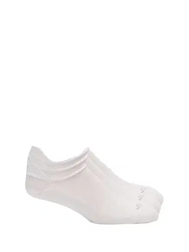 Marcoliani Men's Invisible No-Show Socks 3-Pack - White | Thumbnail 1 Marcoliani Men's Invisible No-Show Socks 3-Pack - White | Thumbnail 1