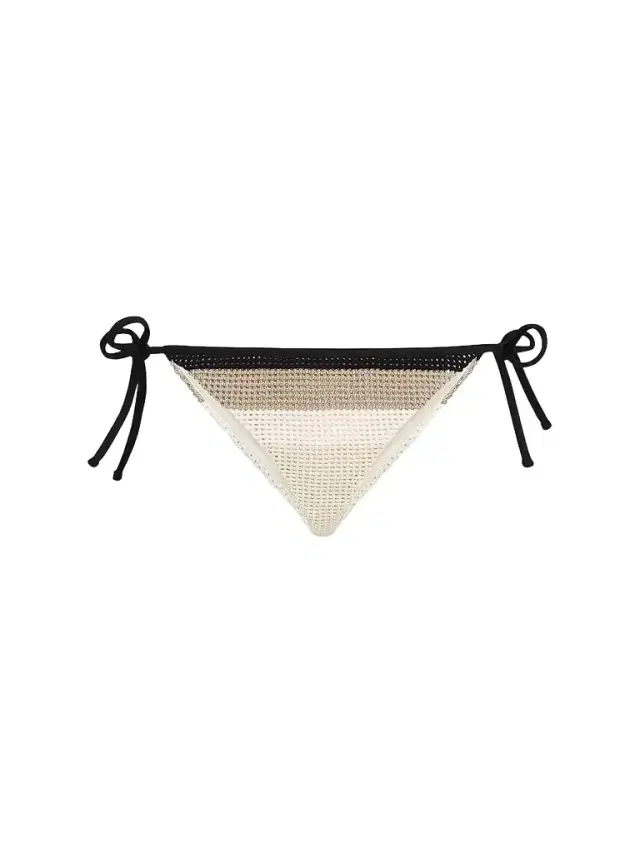 Brunello Cucinelli Women's Cotton Net Knit Bikini Bottoms