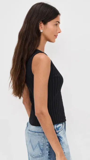 Free People Tilly Vest Black | Thumbnail 4 Free People Tilly Vest Black | Thumbnail 4