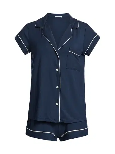 Eberjey Women's Gisele 2-Piece Shortie Pajama Set | Thumbnail 1 Eberjey Women's Gisele 2-Piece Shortie Pajama Set | Thumbnail 1