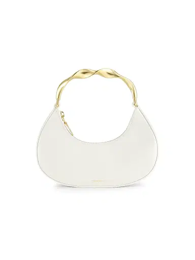 Simkhai Women's Nixi Leather Twist Handle Top Handle Bag - Ivory | Thumbnail 1