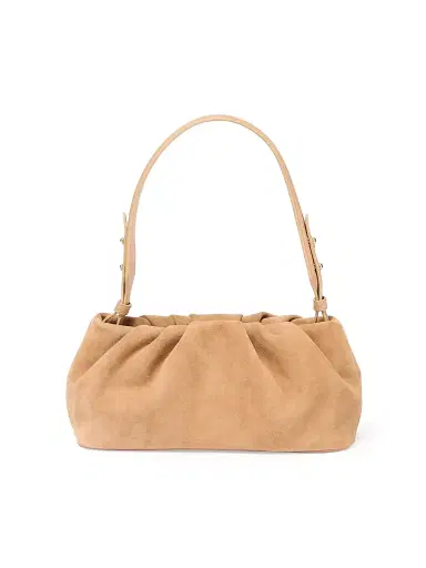 SIMKHAI Women's Harlow Suede Shoulder Bag - Light Camel | Thumbnail 1