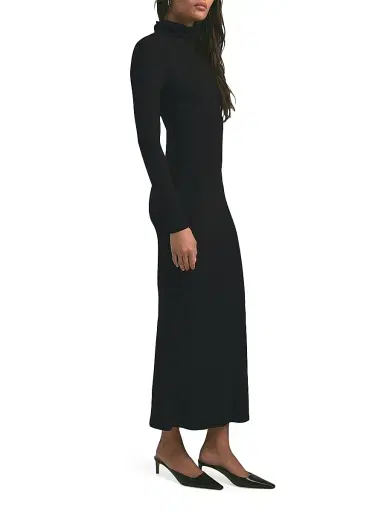 Favorite Daughter Women's The Millie Body-Con Maxi Dress - Black - Size XS | Thumbnail 4