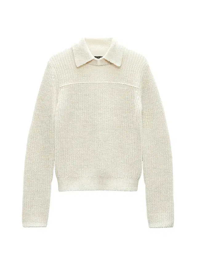 rag & bone Women's Madix Ribbed Wool & Alpaca Polo -