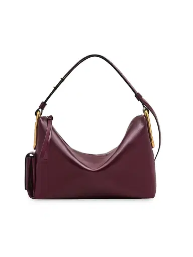 Marc Jacobs Women's Scene Large Leather Shoulder Bag - Dark Port | Thumbnail 1 Marc Jacobs Women's Scene Large Leather Shoulder Bag - Dark Port | Thumbnail 1