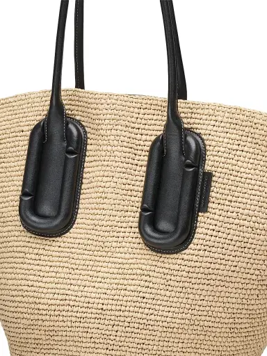 Marc Jacobs Women's The Straw Pop J Paper Tote Bag | Thumbnail 6 Marc Jacobs Women's The Straw Pop J Paper Tote Bag | Thumbnail 6