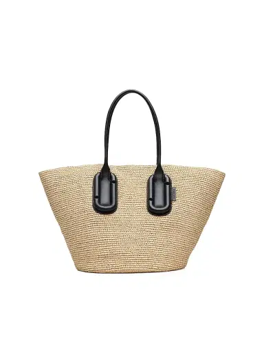 Marc Jacobs Women's The Straw Pop J Paper Tote Bag | Thumbnail 1 Marc Jacobs Women's The Straw Pop J Paper Tote Bag | Thumbnail 1