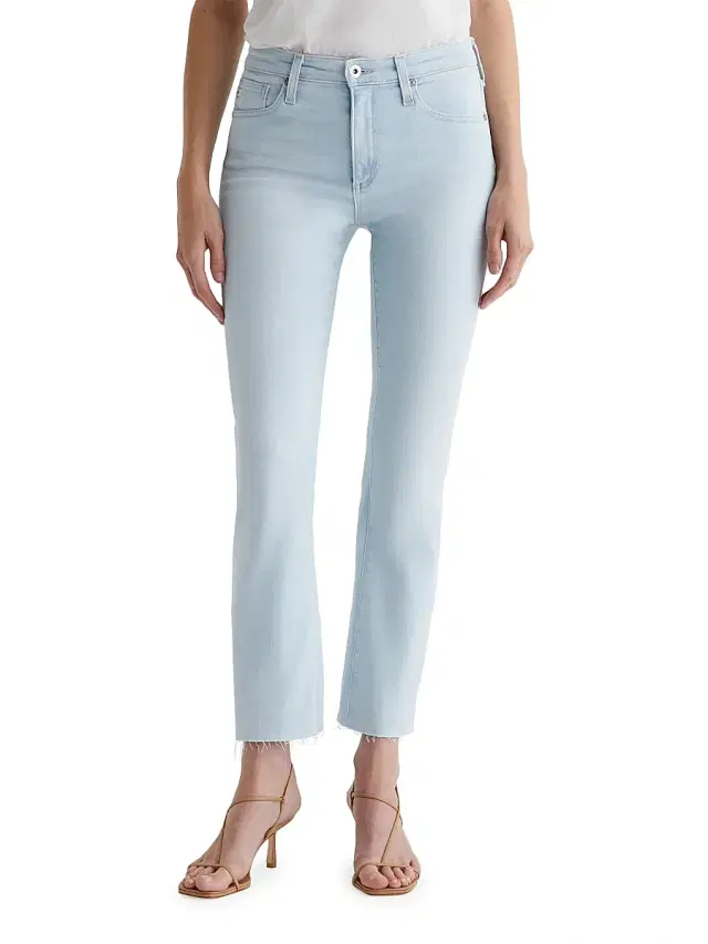 AG Jeans Women's Farrah Boot-Cut Crop Jeans - Heat Wave
