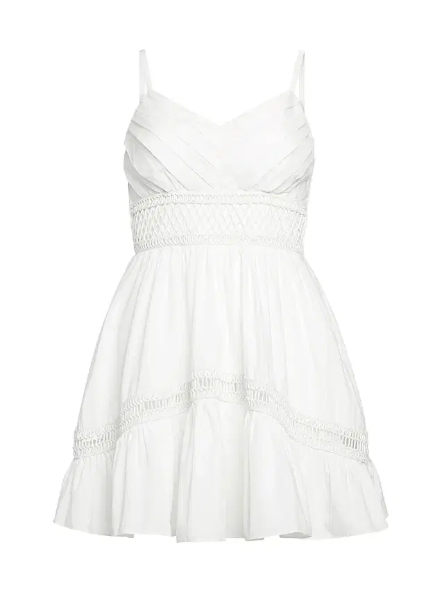 Women's Amara Lacework Minidress - White