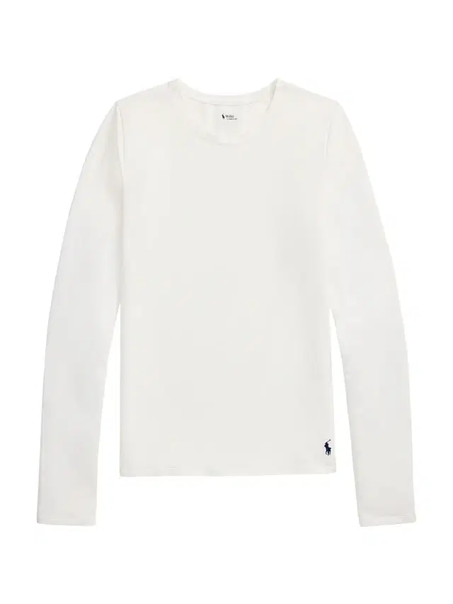 Women's Base Layer Stretch Cotton T-Shirt - White Cloud