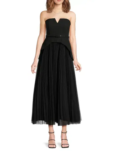 Hutch Women's Lilibet Gabardine & Tulle Gown | Thumbnail 2 Hutch Women's Lilibet Gabardine & Tulle Gown | Thumbnail 2