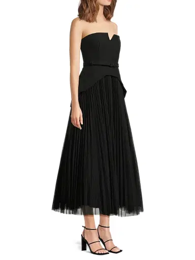 Hutch Women's Lilibet Gabardine & Tulle Gown | Thumbnail 4 Hutch Women's Lilibet Gabardine & Tulle Gown | Thumbnail 4