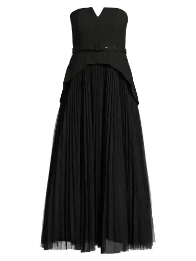 Hutch Women's Lilibet Gabardine & Tulle Gown | Thumbnail 1 Hutch Women's Lilibet Gabardine & Tulle Gown | Thumbnail 1