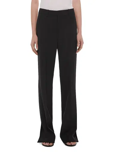 Helmut Lang Women's Wool Boot-Cut Pants - Black - Size 12 | Thumbnail 3 Helmut Lang Women's Wool Boot-Cut Pants - Black - Size 12 | Thumbnail 3