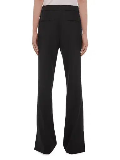Helmut Lang Women's Wool Boot-Cut Pants - Black - Size 12 | Thumbnail 5 Helmut Lang Women's Wool Boot-Cut Pants - Black - Size 12 | Thumbnail 5