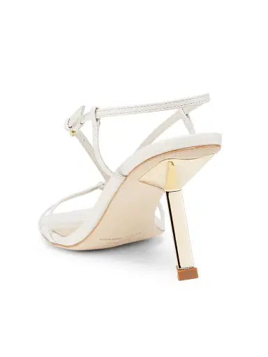 22élevé Women's 75MM Leather T-Strap Sandals | Thumbnail 3 22élevé Women's 75MM Leather T-Strap Sandals | Thumbnail 3