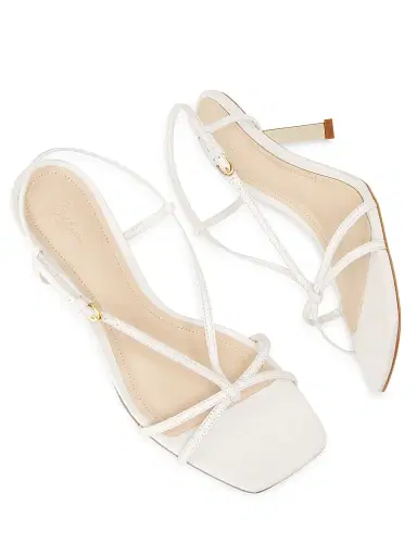 22élevé Women's 75MM Leather T-Strap Sandals | Thumbnail 4 22élevé Women's 75MM Leather T-Strap Sandals | Thumbnail 4