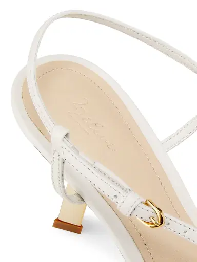 22élevé Women's 75MM Leather T-Strap Sandals | Thumbnail 5 22élevé Women's 75MM Leather T-Strap Sandals | Thumbnail 5