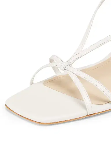 22élevé Women's 75MM Leather T-Strap Sandals | Thumbnail 6 22élevé Women's 75MM Leather T-Strap Sandals | Thumbnail 6
