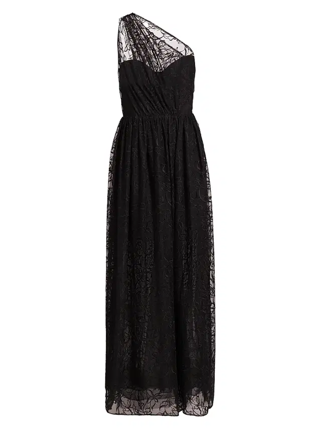 As It May Women's Marie Tulle One-Shoulder Gown
