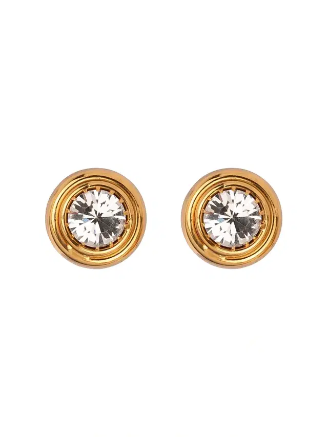 Women's Jodi 18K-Gold-Plated & Crystal Stud Earrings - Gold