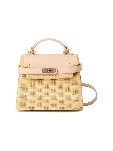 BTB Los Angeles Women's Louis Top Handle Bag - Petal Natural | Thumbnail 1 BTB Los Angeles Women's Louis Top Handle Bag - Petal Natural | Thumbnail 1