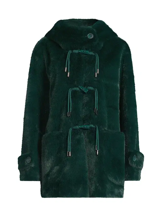 Kobi Halperin Women's Rosie Faux-Fur Coat - Lagoon