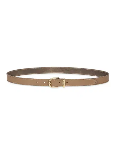 Isabel Marant Women's Zadd Leather Belt - Khaki | Thumbnail 1
