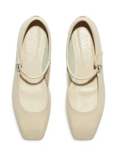 aeyde Women's Leather Square-Toe Flats | Thumbnail 3 aeyde Women's Leather Square-Toe Flats | Thumbnail 3