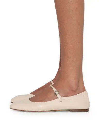 aeyde Women's Leather Square-Toe Flats | Thumbnail 6 aeyde Women's Leather Square-Toe Flats | Thumbnail 6