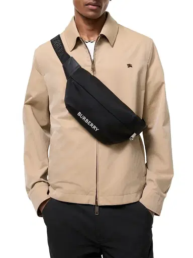 Burberry Men's Sonny Nylon Belt Bag | Thumbnail 2 Burberry Men's Sonny Nylon Belt Bag | Thumbnail 2