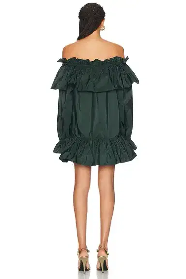 Saint Laurent Ruffled Dress | Thumbnail 3 Saint Laurent Ruffled Dress | Thumbnail 3