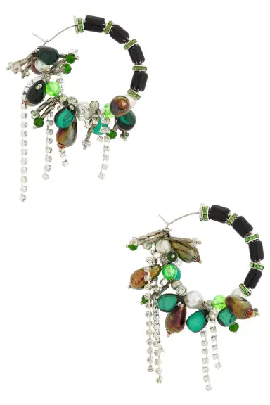 Dries Van Noten Draped Hoop Earrings | Thumbnail 6