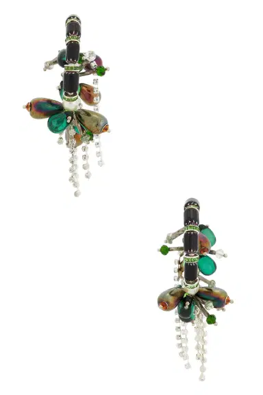 Dries Van Noten Draped Hoop Earrings | Thumbnail 7