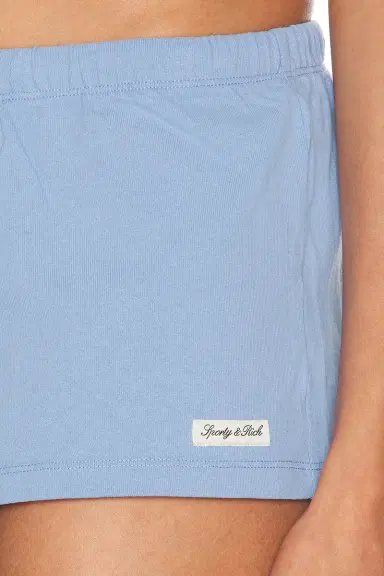 Sporty & Rich Signature Logo Lounge Short | Thumbnail 12 Sporty & Rich Signature Logo Lounge Short | Thumbnail 12