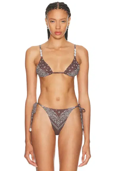 La Porte Midnight Rodeo Kendall Bikini Top | Thumbnail 6