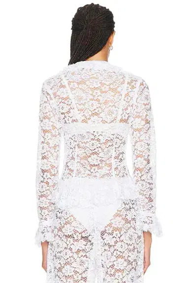 Ludovic de Saint Sernin Ruffle Blouse | Thumbnail 3 Ludovic de Saint Sernin Ruffle Blouse | Thumbnail 3