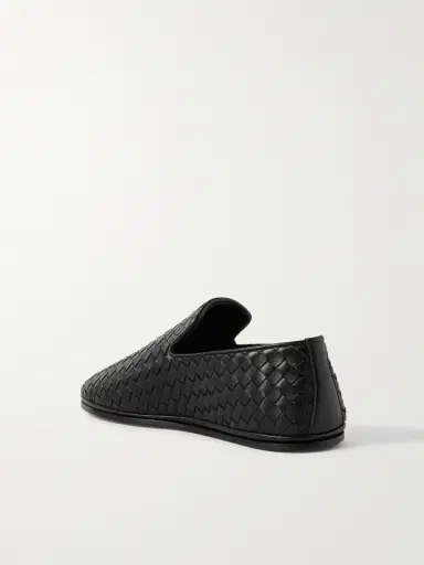 Bottega Veneta Intrecciato Full-Grain Leather Slippers | Thumbnail 4 Bottega Veneta Intrecciato Full-Grain Leather Slippers | Thumbnail 4