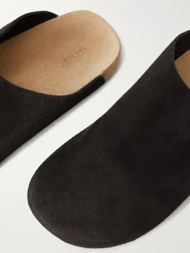 The Row Hudson Suede Slippers | Thumbnail 5 The Row Hudson Suede Slippers | Thumbnail 5