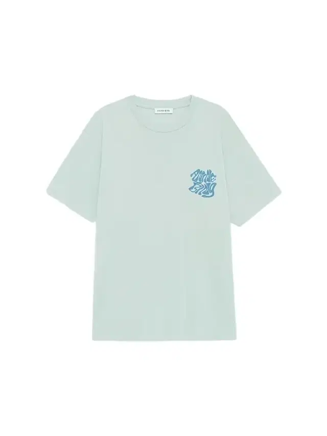 ANINE BING Women's Cade Graphic Cotton T-Shirt - Green