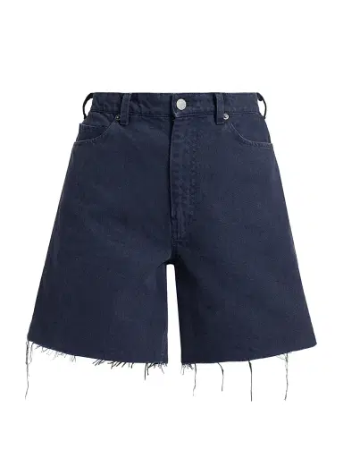 Nili Lotan Women's Russel Denim Bermuda Shorts - Admiral Blue - Size 10 | Thumbnail 1 Nili Lotan Women's Russel Denim Bermuda Shorts - Admiral Blue - Size 10 | Thumbnail 1