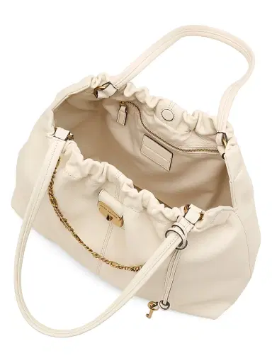 Marc Jacobs Women's The Cristina Leather Tote Bag - Ivory | Thumbnail 5 Marc Jacobs Women's The Cristina Leather Tote Bag - Ivory | Thumbnail 5