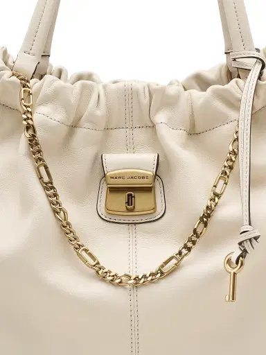 Marc Jacobs Women's The Cristina Leather Tote Bag - Ivory | Thumbnail 6 Marc Jacobs Women's The Cristina Leather Tote Bag - Ivory | Thumbnail 6